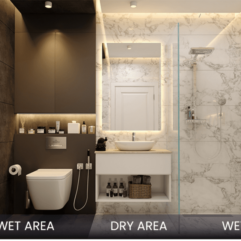 Delineating Between Wet and Dry Zones